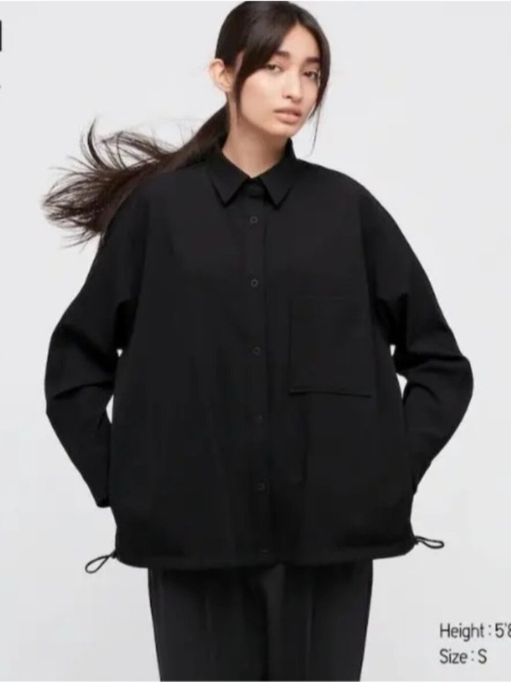 UNIQLO X THEORY STRETCH SHIRT JACKET - Picture 1 of 8